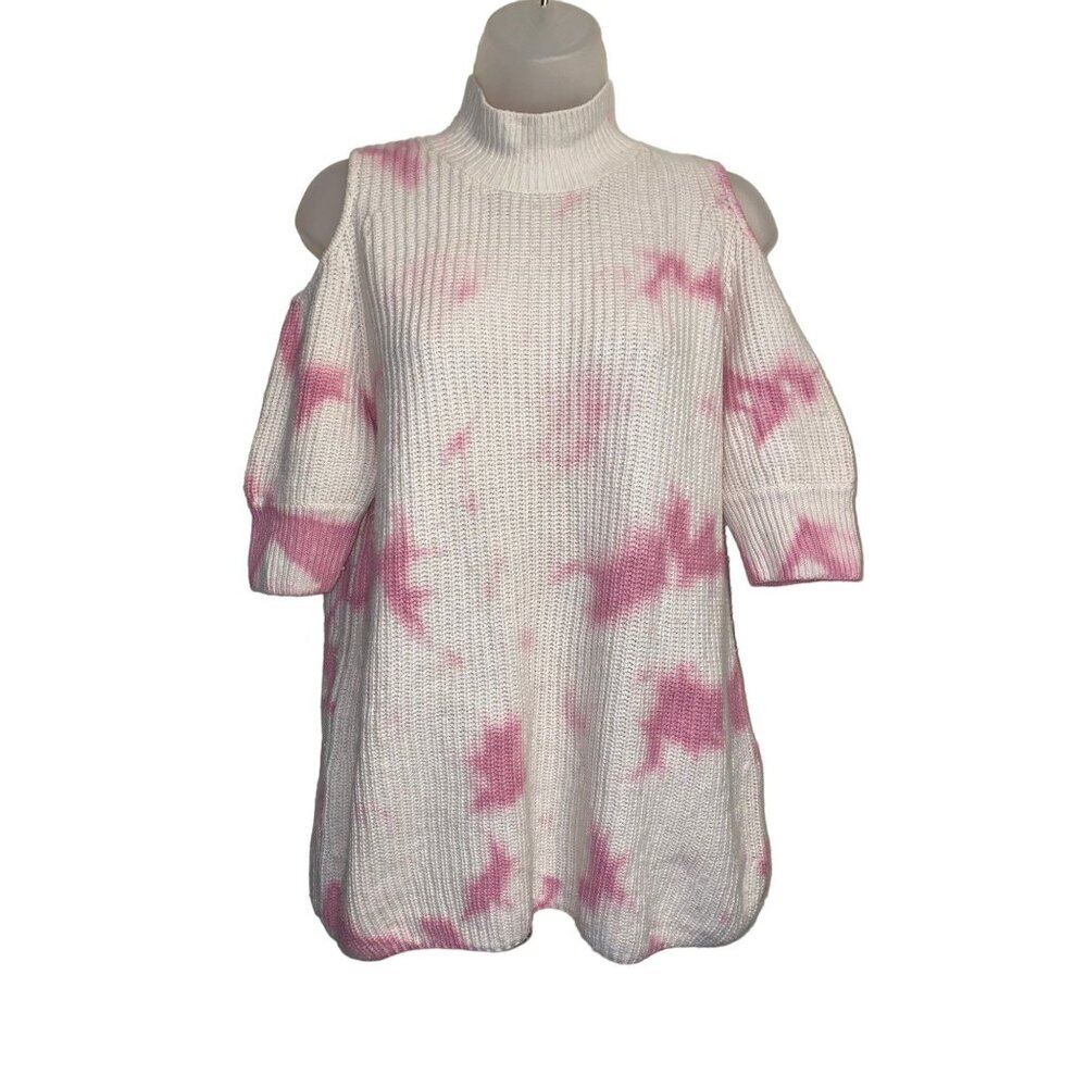 Zoe Jordan Cold Shoulder Cashmere Sweater Size S/M Retail $490